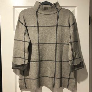 Tahari mock turtleneck sweater